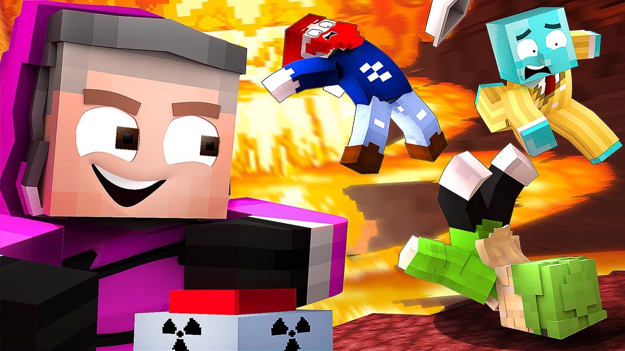 NETHERITE MIT ATOMBOMBEN FARMEN - Minecraft Freunde 2