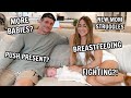 HONEST Q+A ON BECOMING PARENTS... Julia &amp; Hunter