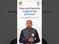 How can Parents support the process #education #educationalshorts #shorts