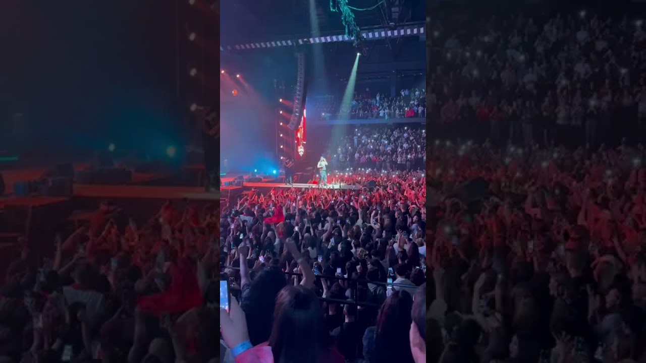 Een kleine stuk van de Schow in de Lotto Arena van Dystinct 