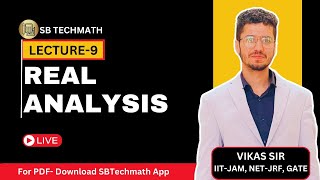 Basics of Real Analysis- L-9 || #IITJAM #CUETPG #MSc #BSc