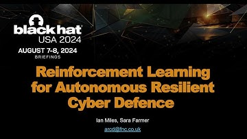 Reinforcement Learning for Autonomous Resilient Cyber Defense