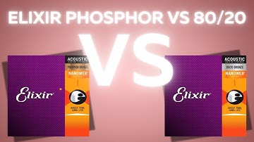 Elixir Strings Phosphor Bronze Vs 80/20 Bronze