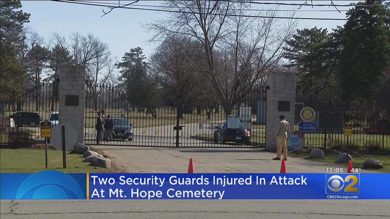 2 Security Guards Injured In Attack At Mount Hope Cemetery