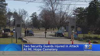 2 Security Guards Injured In Attack At Mount Hope Cemetery