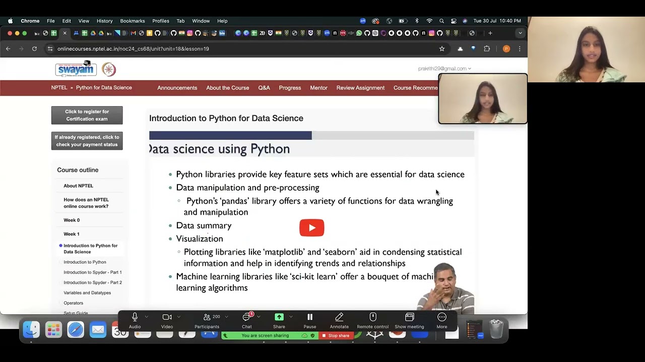 Python for Data Science - Live Session 1