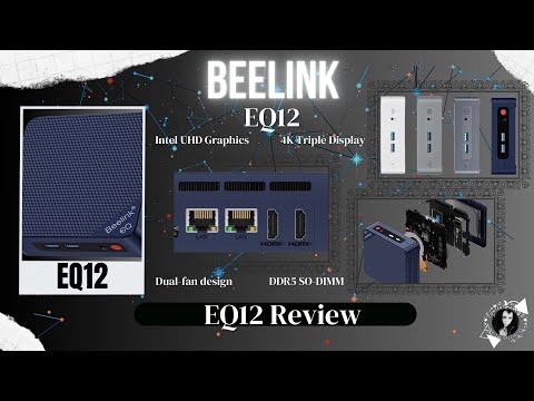 ⚡ LIVE - Beelink EQ12 - N100 Intel 12th Gen, 4 Cores @3.4 GHz, DDR5, WiFi 6 - $239 ⚡