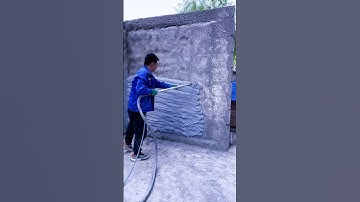 #machine #plastering #rendering #plasteringwork #automatic #wall