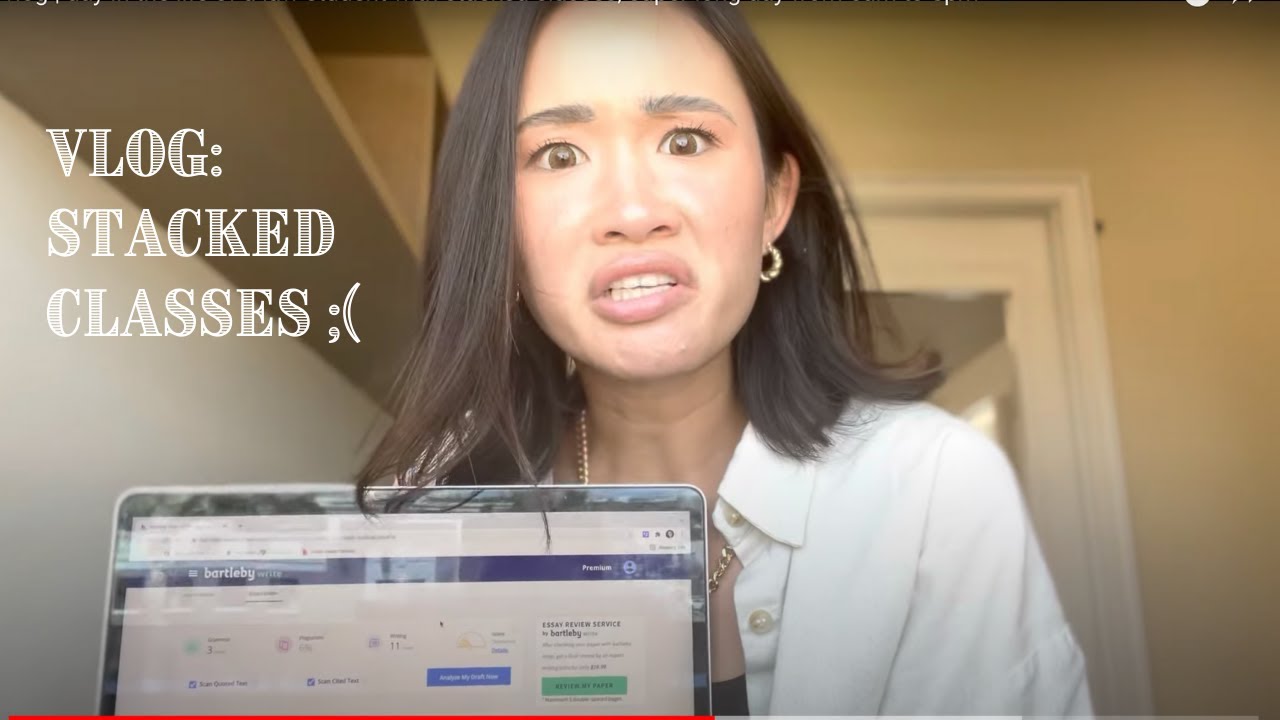 vlog | day in the life of a law student with stacked classes, super ...