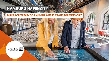 This Interactive Touchscreen Table Shows Hafencity Hamburg Like Never Before!
