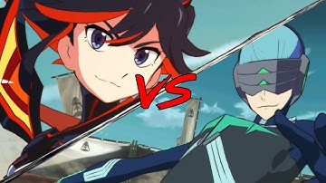Kill La Kill - IF - Ryuko Matoi (Dual Wield) vs. Houka Inumuta