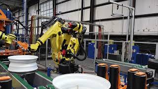 Robotic Tire & Wheel Assembly