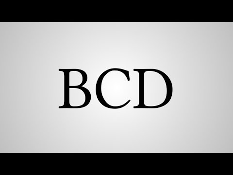 What Does "BCD" Stand For?