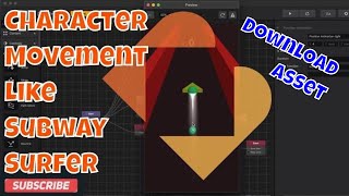 Buildbox 3 Tutorial: Character Movement Like Subway Surfer (4 way Swipe to Move) with Download screenshot 5