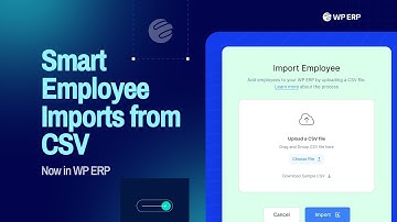 Introducing Dynamic Employee Import on WPERP | Turn CSVs into Complete Employee Profiles