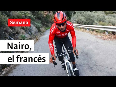 Nairo Quintana mostró sus dotes con el francés en la previa del Tour de Francia