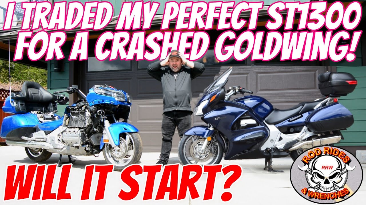 I Traded My Perfect Honda ST1300 PanEuropean For A Crashed Goldwing ...