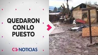 Vecinos de Isla de Maipo perdieron sus casas tras desborde de río por sistema frontal - CHV Noticias