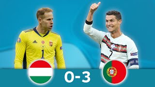 Hongrie - Portugal (0-3): le Portugal bat la Hongrie, Ronaldo dépasse Platini