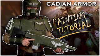 Warhammer 40K Cadian Cosplay Painting Tutorial - Free EVA Foam Armor Templates and Free stl Files