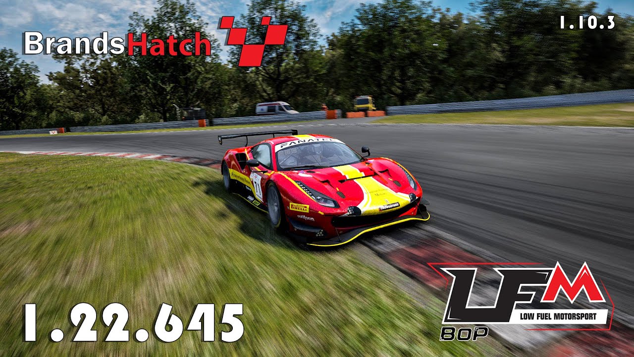 Assetto Corsa Competizione | Ferrari 488 GT3 EVO | Brands Hatch |  (Hotlap + FREE Setup)