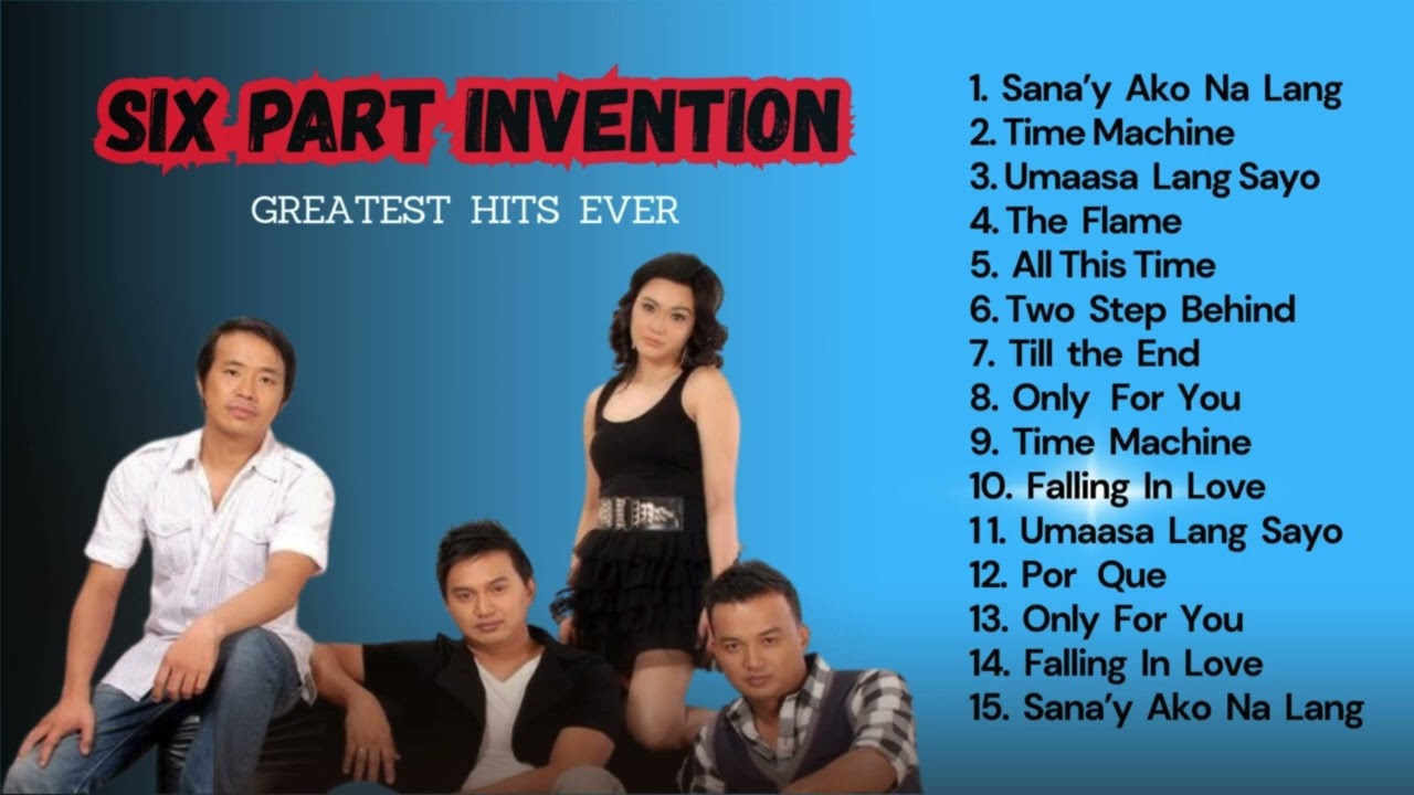 SIX PART INVENTION SONG PLAYLIST #musiccoollyrics