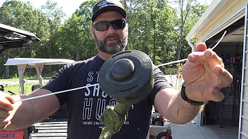 EASIEST WAY TO STRING YOUR WEED EATER