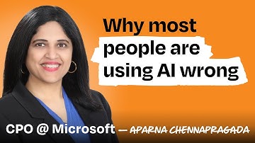 Microsoft CPO: If you aren’t prototyping with AI you’re doing it wrong | Aparna Chennapragada