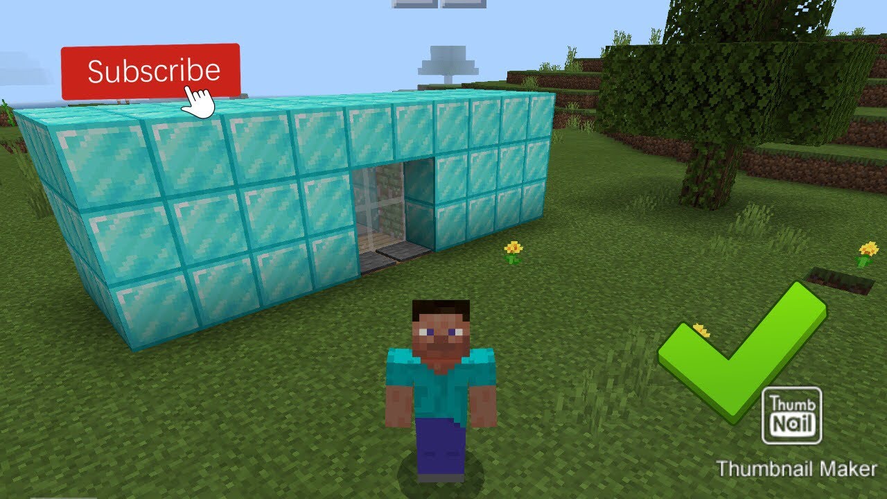How to build automatic doors in Minecraft YouTube
