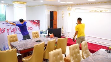 Bàn Giao dàn âm thanh BK FI12 tại nhà hàng tiệc cưới 5 sao I Việt Mới