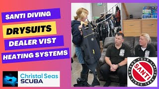 Santi Diving - Drysuits - Dealer visit - Heating System