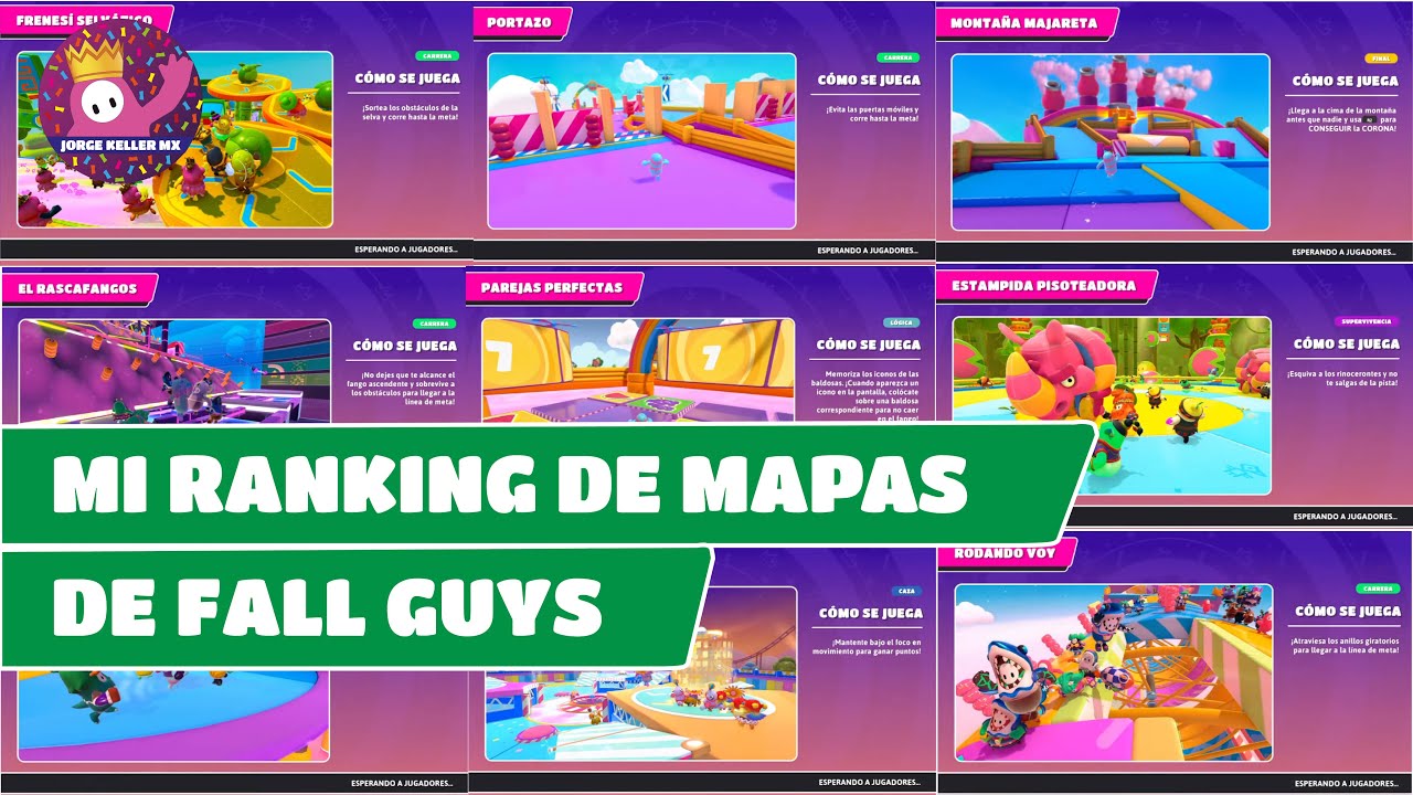 Fall Boss Map Mi ranking de Mapas de Fall Guys (Previo a la Nueva Temporada 1) - YouTube