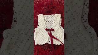 The Cutest Crochet Vest