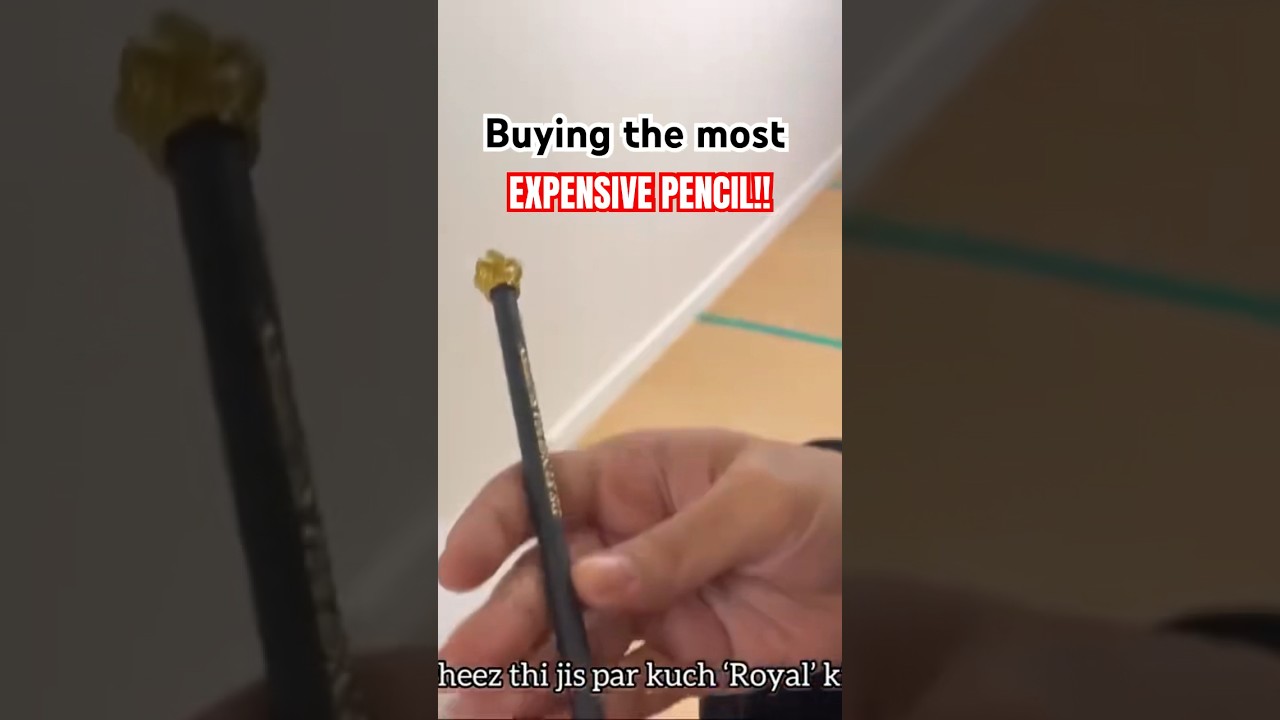 the most expensive pencil in the world wtf fun