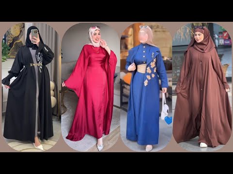 اجدد موديلات عبايات رمضان و عيد 2025 قمة الروعة أشيك موديلات عبايات 2025 عبايات العيد 2025 