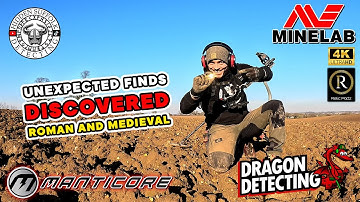 Unexpected Medieval & Roman Finds Discovered I Manticore I Metal Detecting UK I Dragon Detecting