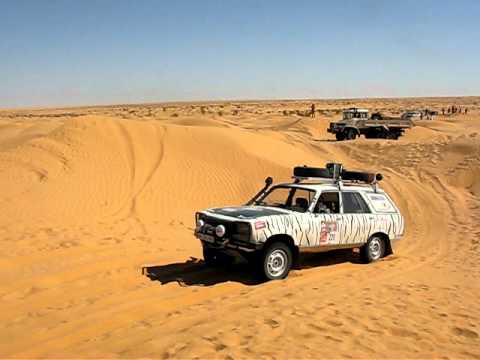 Raid Africa Gazoline Tunisie 2010 : Peugeot 504 Dangel