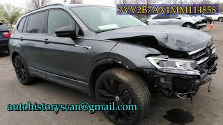 3VV2B7AX1MM114858 Volkswagen Tiguan 2021