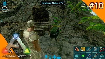 TRIKE HUNTING + EXPLORER NOTES?? (Ark Survival Evolved Mobile - Gameplay Part #10)