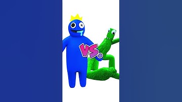 Thumbnail of BLUE vs. RAINBOW FRIENDS 🤔💙💭 || #rainbowfriends #roblox #robloxedit #shorts #meme #viral #fyp