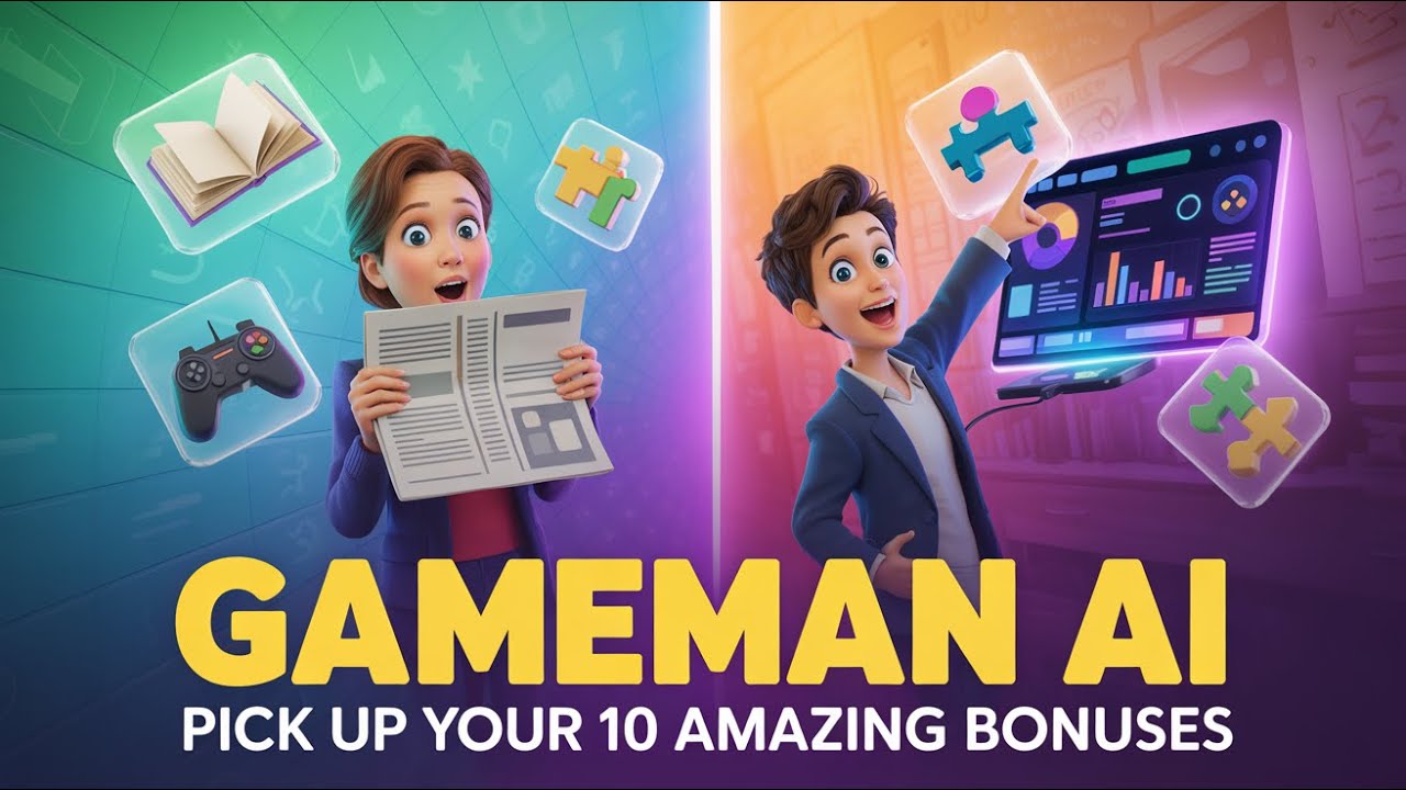 Gameman AI Review: $15 For 30+ Games & Automation...But Can You Get Paying Users?