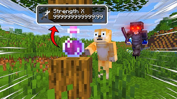 Minecraft Manhunt, But Potions Last Forever...