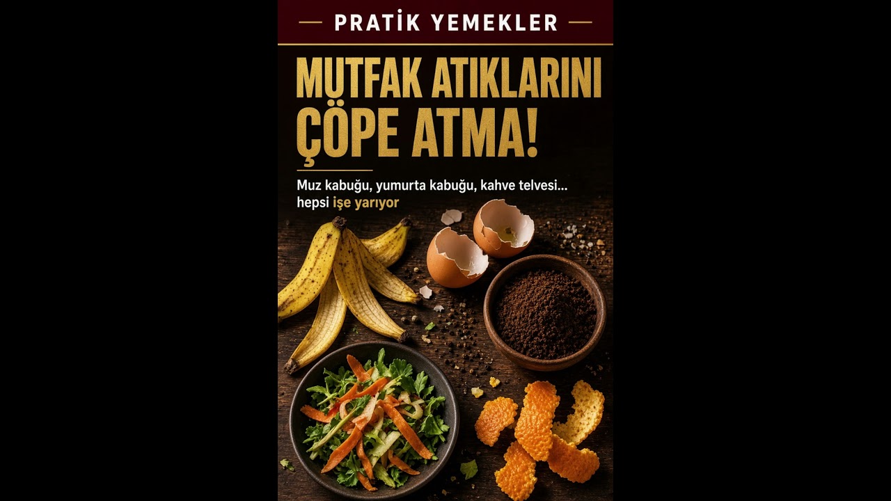 Mutfak Atıklarını Çöpe atma / Nasıl Kullanılır  #pratikyemekler