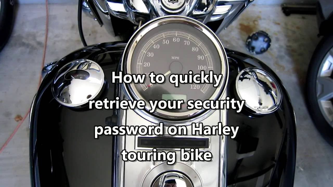 Cum îmi găsesc știftul de securitate Harley?