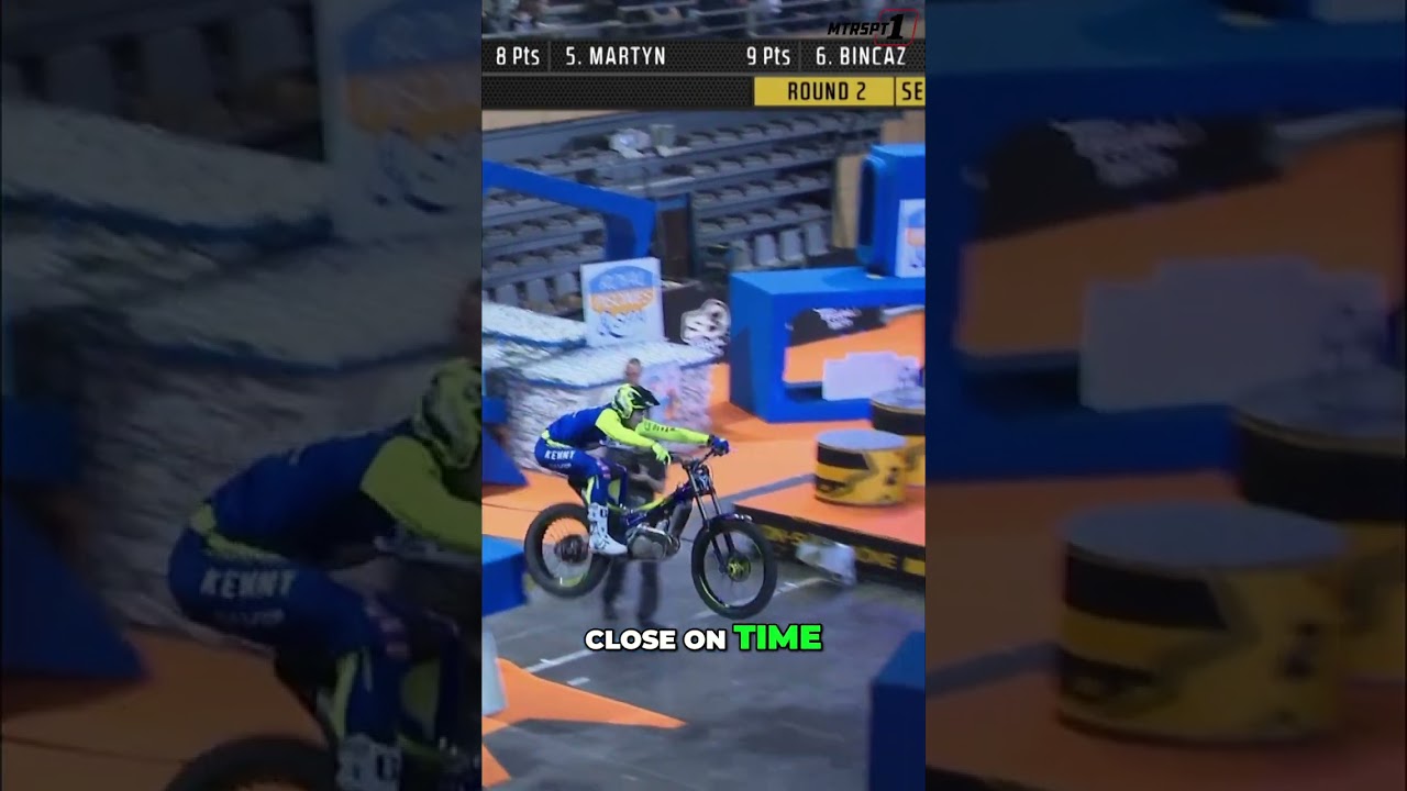 Athlete's Thrilling Final Section