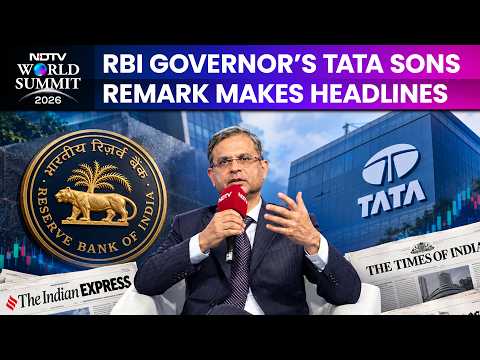 Big NDTV Summit Impact: RBI Governor's Tata Sons Listing Remark Makes Top Newspaper Headlines