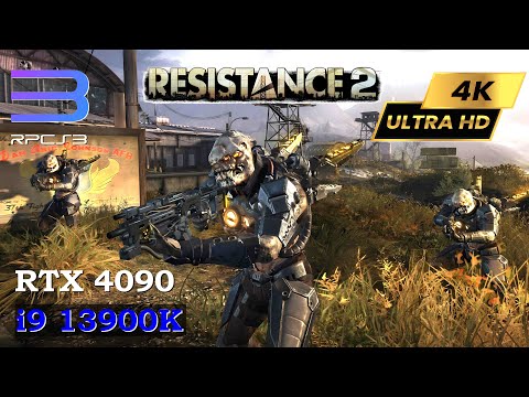 Resistance 2  4K  Unlock 120FPS | RPCS3 v0.0.26-14725 | i9 13900K + RTX 4090