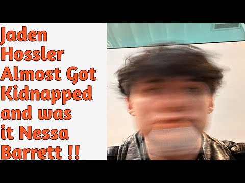 Jaden Hossler almost got kidnapped !! and Was it Nessa Barrett 😱