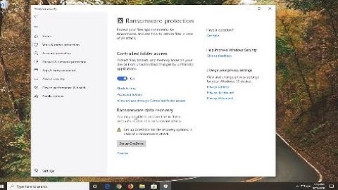 How To Enable Ransomware Protection In Windows Defender In Windows 10 [Tutorial]