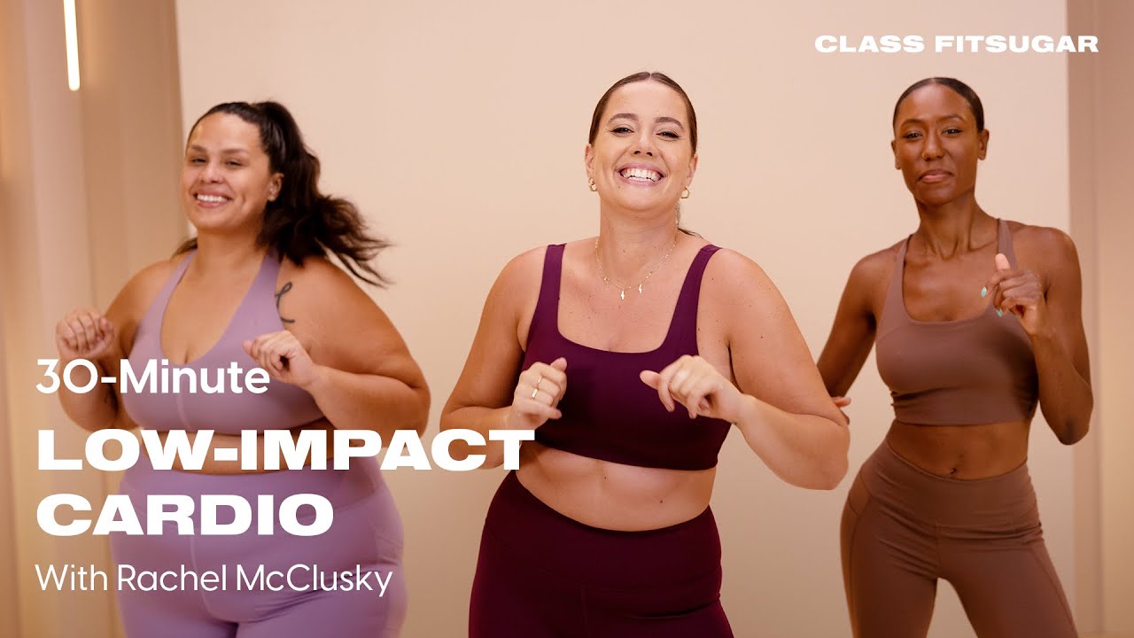 ⁣30-Minute Low-Impact Cardio Workout With Rachel McClusky | POPSUGAR FITNESS